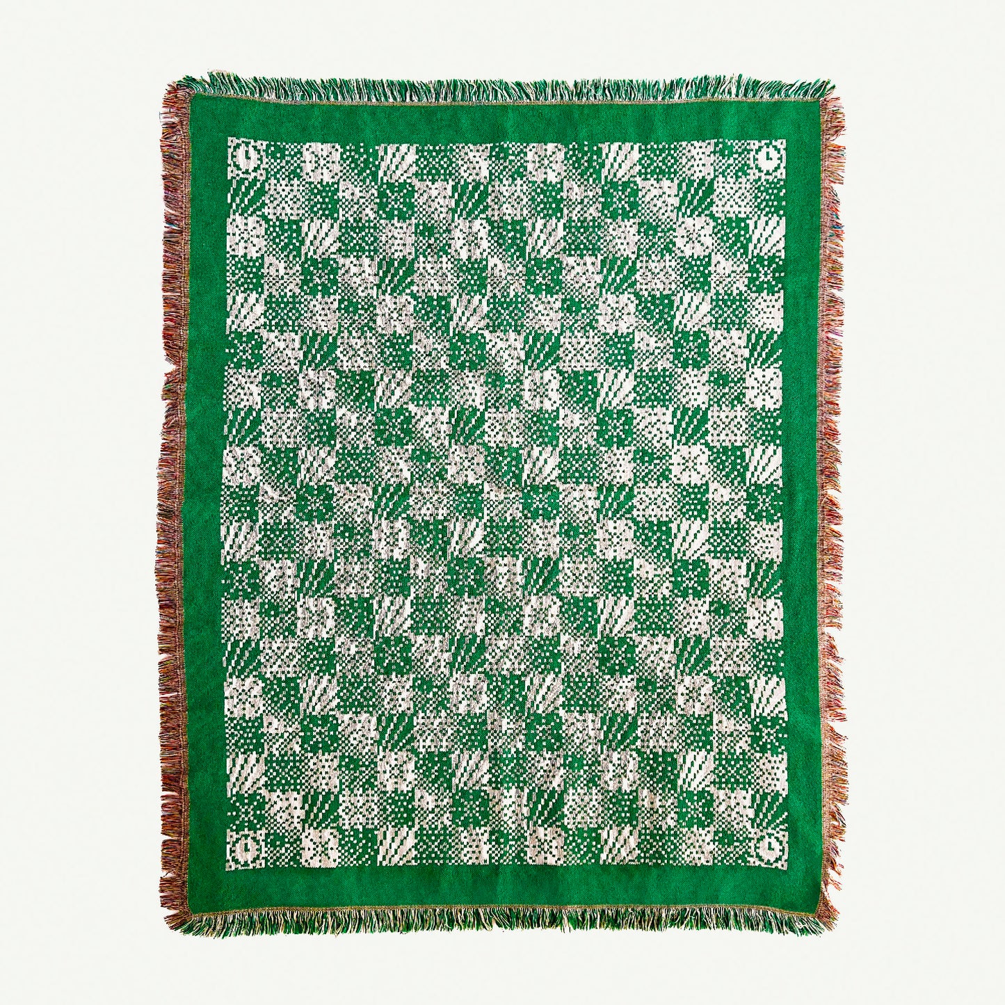 3AM Jacquard Checkerboard Blanket